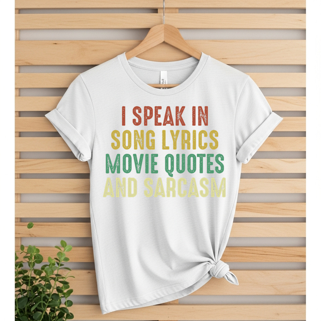 I Speak in Song Lyrics Movie Quotes and Sarcasm