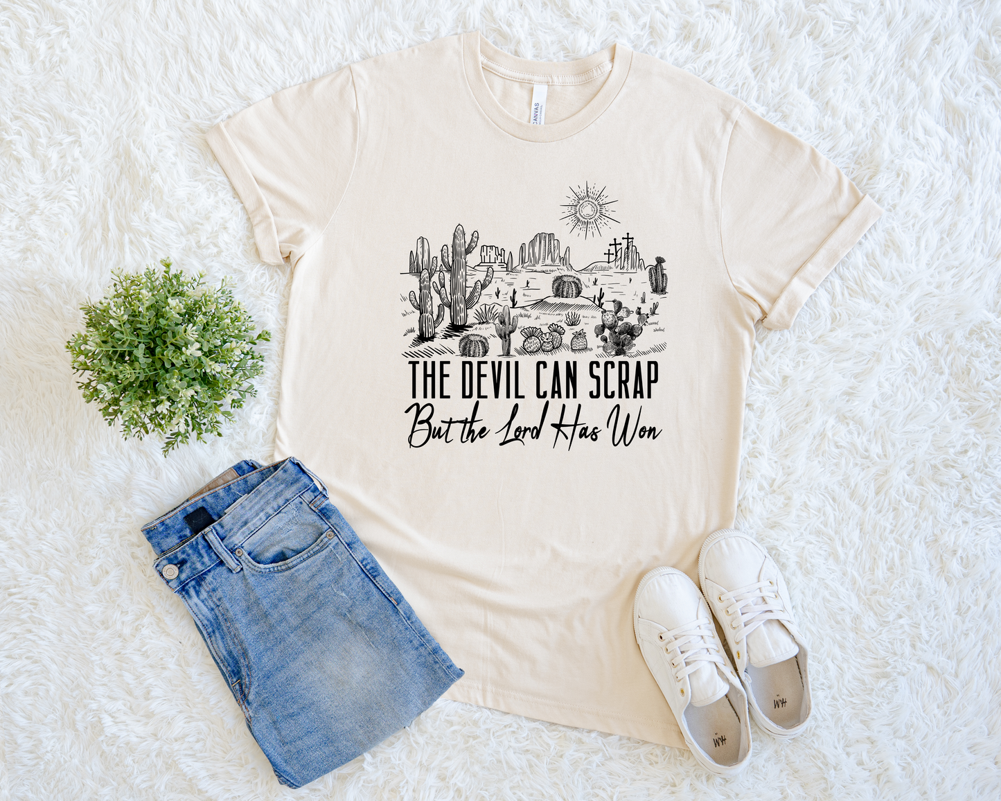 The Devil Can Scarp But the Lord Has Won