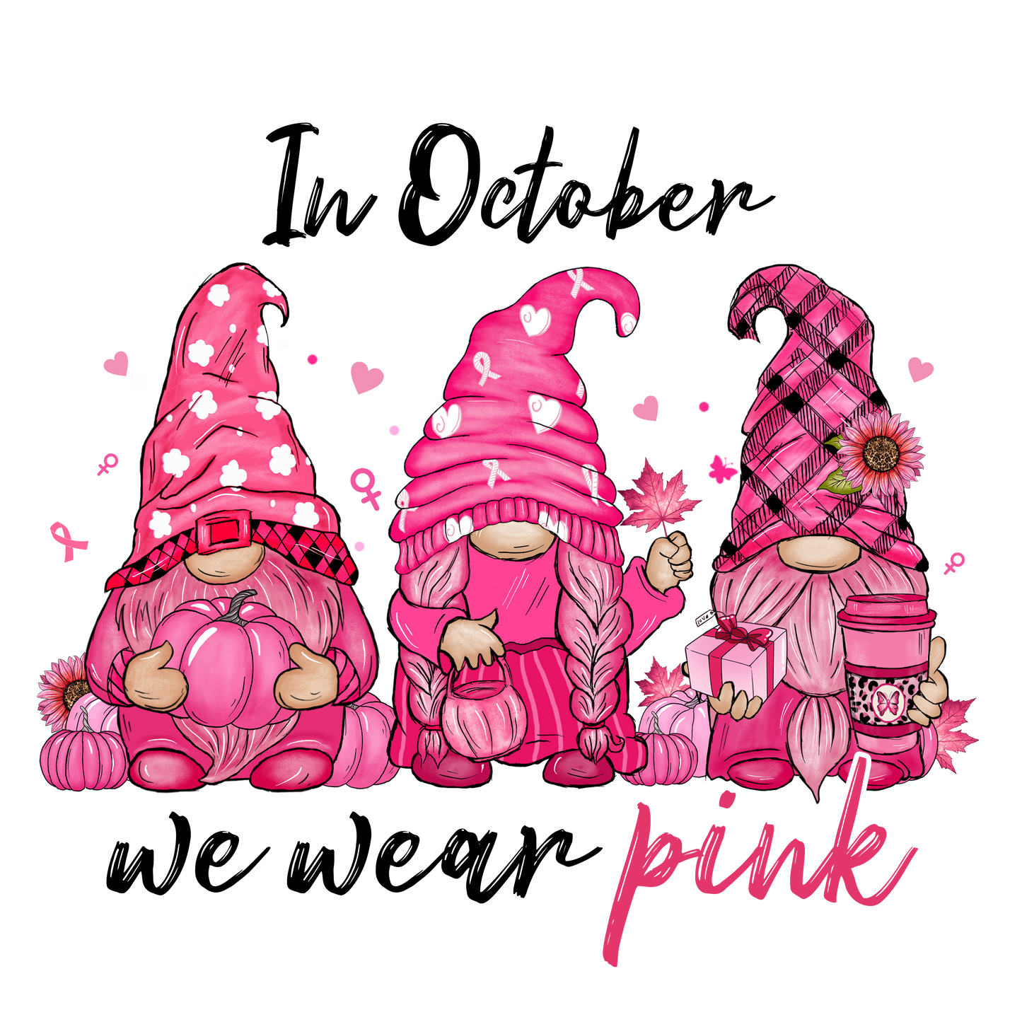 Breast Cancer Awareness PNG Bundle 1