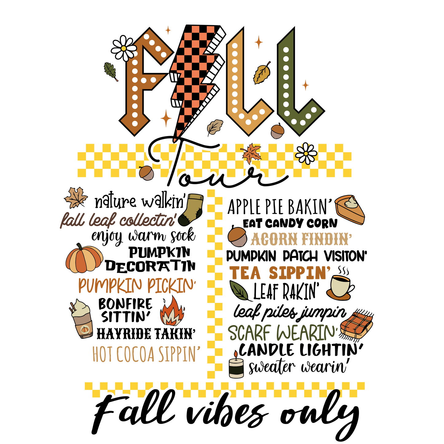 Fall PNG Bundle 4
