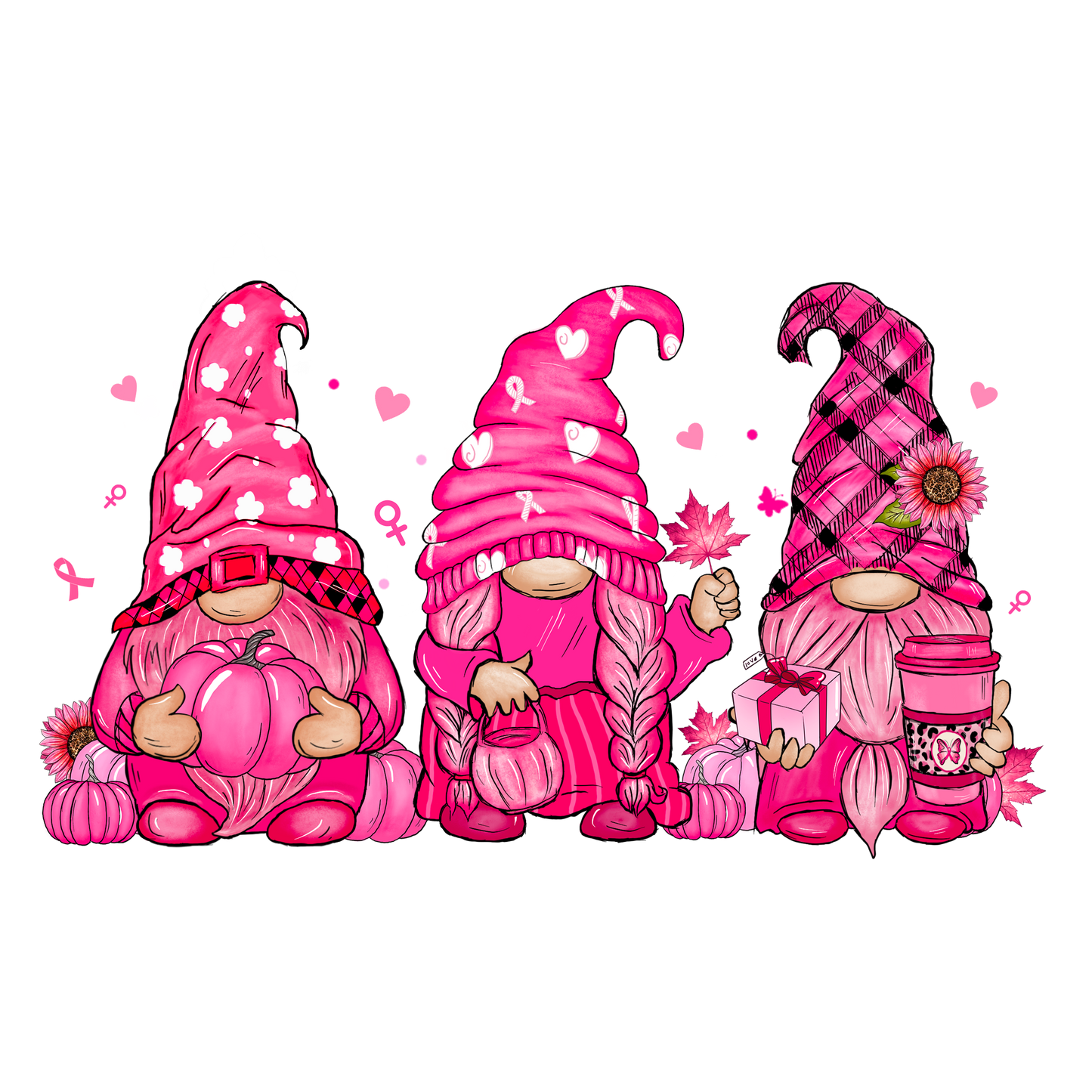 Breast Cancer Awareness PNG Bundle 1