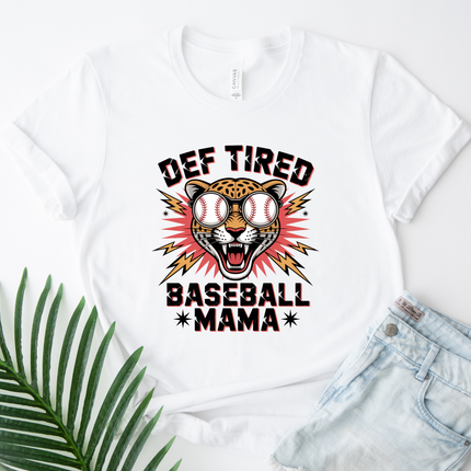 Def Tired Baseball Mama