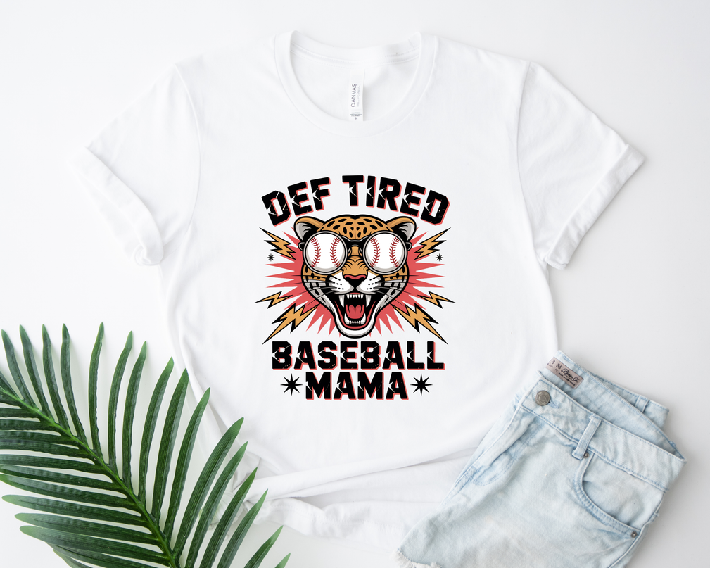 Def Tired Baseball Mama