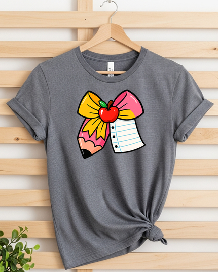 Teacher Pencil Bow