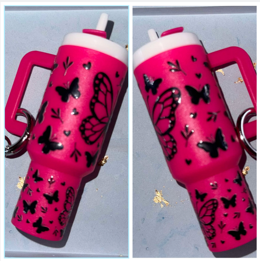 Tumbler Keychain / Chapstick Holder