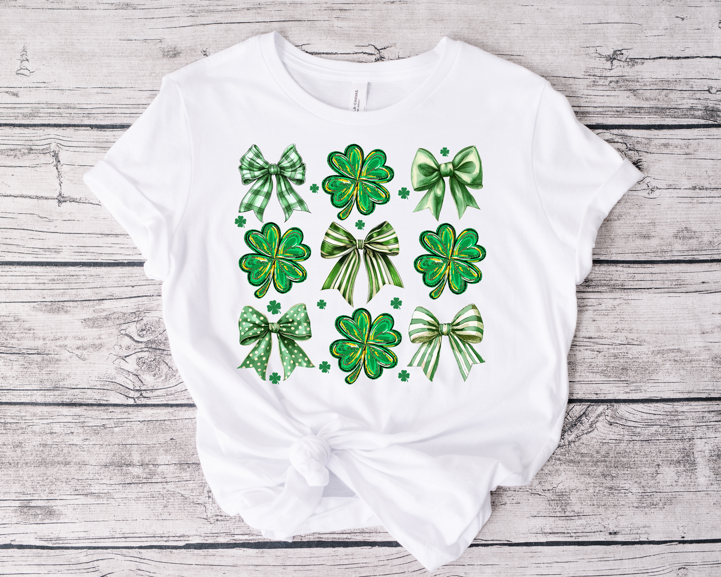 St Patrick Day Coquette Bows