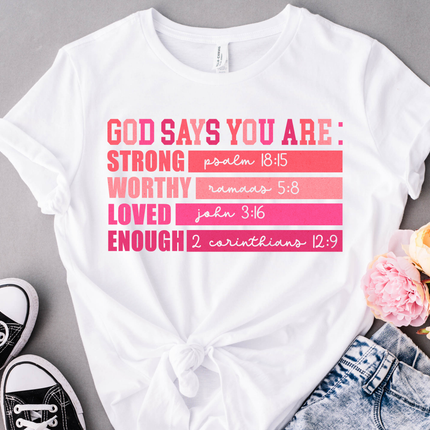 God Says You Are: