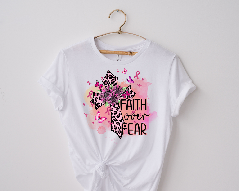Faith over Fear Cross