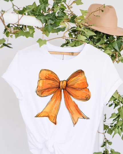 Orange Bow