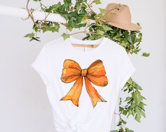 Orange Bow