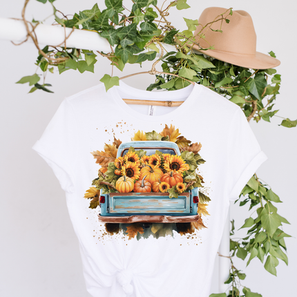 Truck and Sunflowers 2