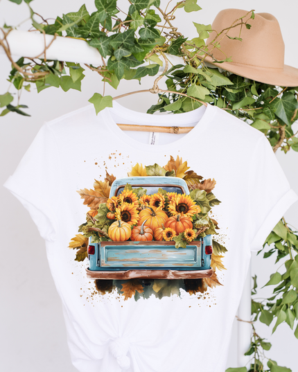 Truck and Sunflowers 2