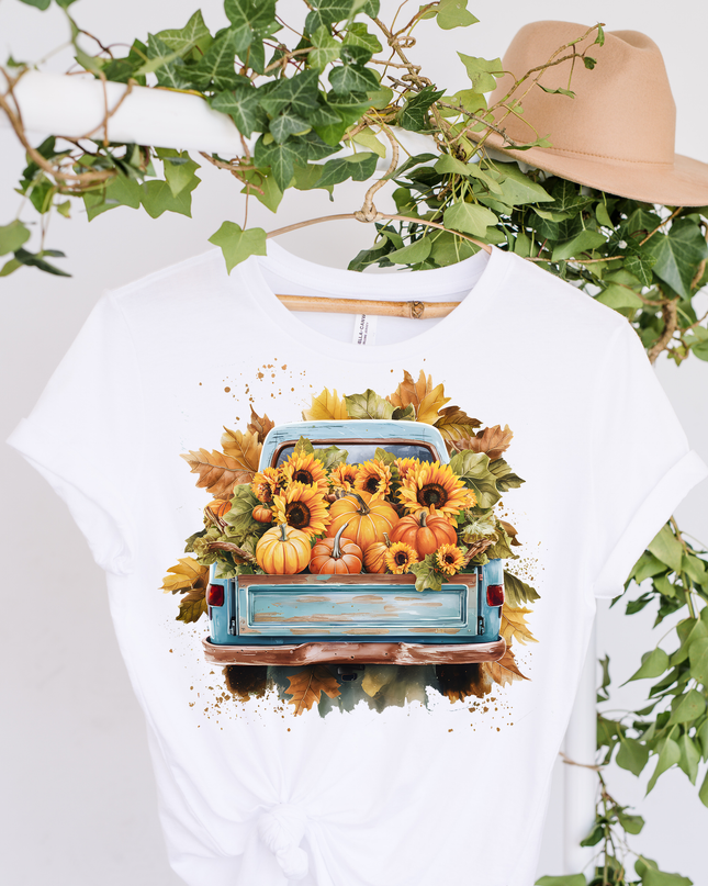 Truck and Sunflowers 2