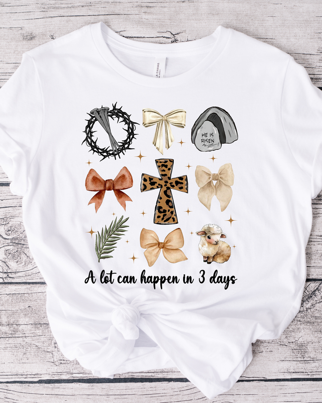 Alot Can Happen in 3 Days