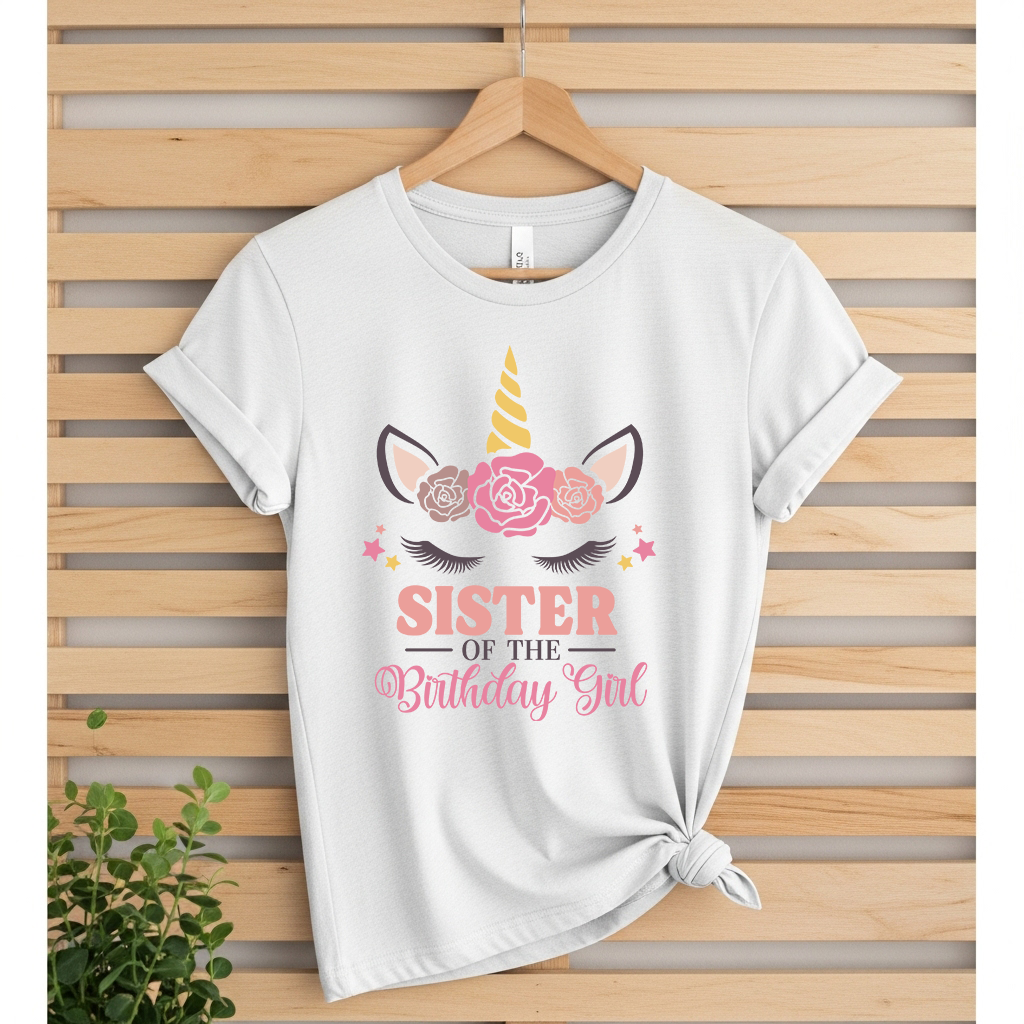 Unicorn - Sister of the Birthday Girl