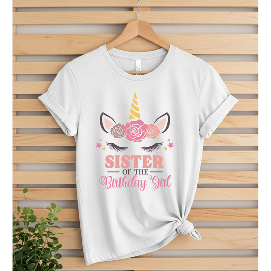 Unicorn - Sister of the Birthday Girl