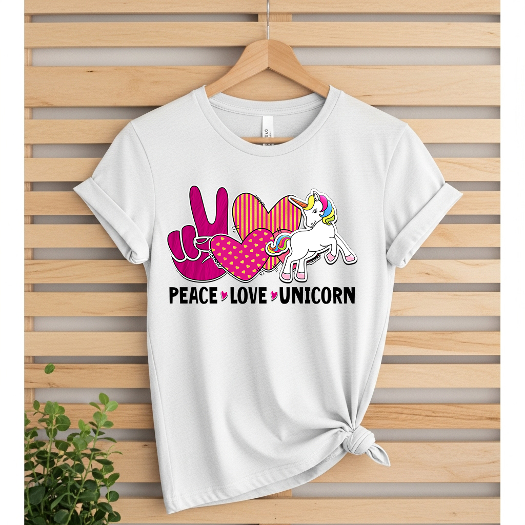 Peace Love Unicorn