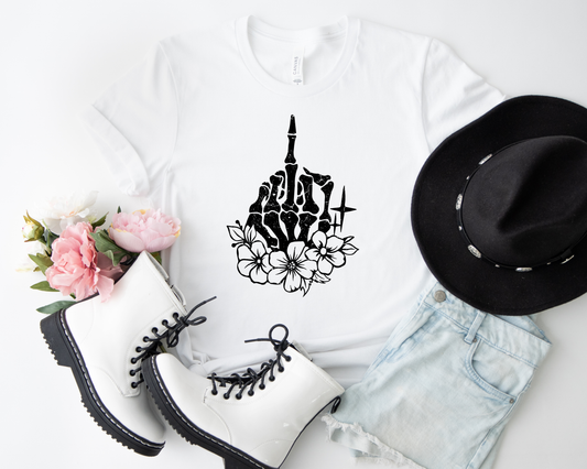 Skelton Middle Finger