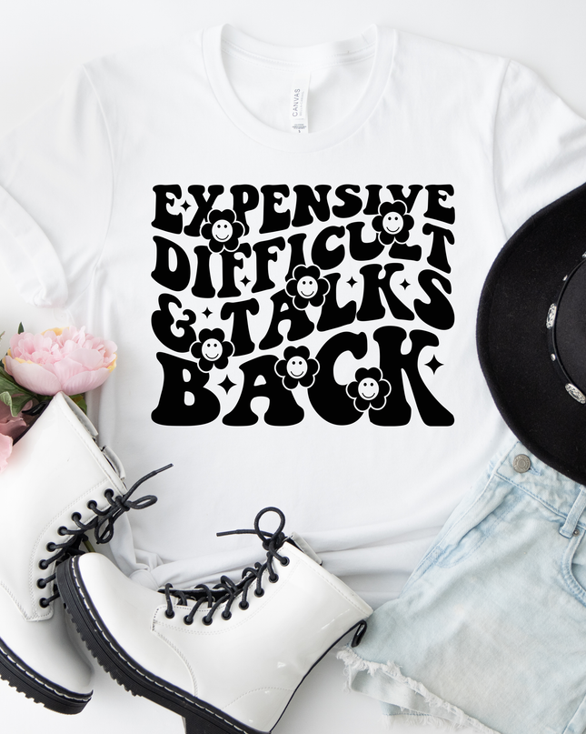 Expensive Difficult and Talks Back