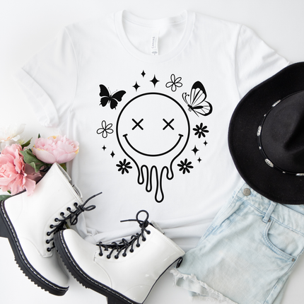 Butterflies and Smiley
