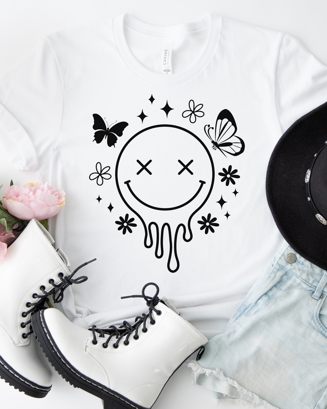 Butterflies and Smiley