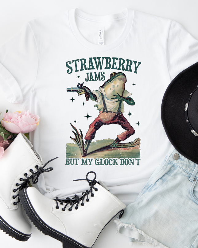 Strawberry Jams but My Glock Don't