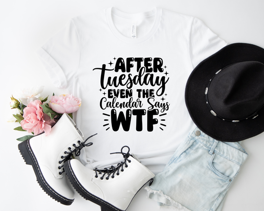 After Tuesday Even the Calendar Says WTF