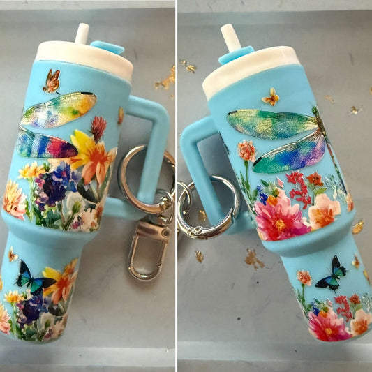 Tumbler Keychain / Chap Stick Holder