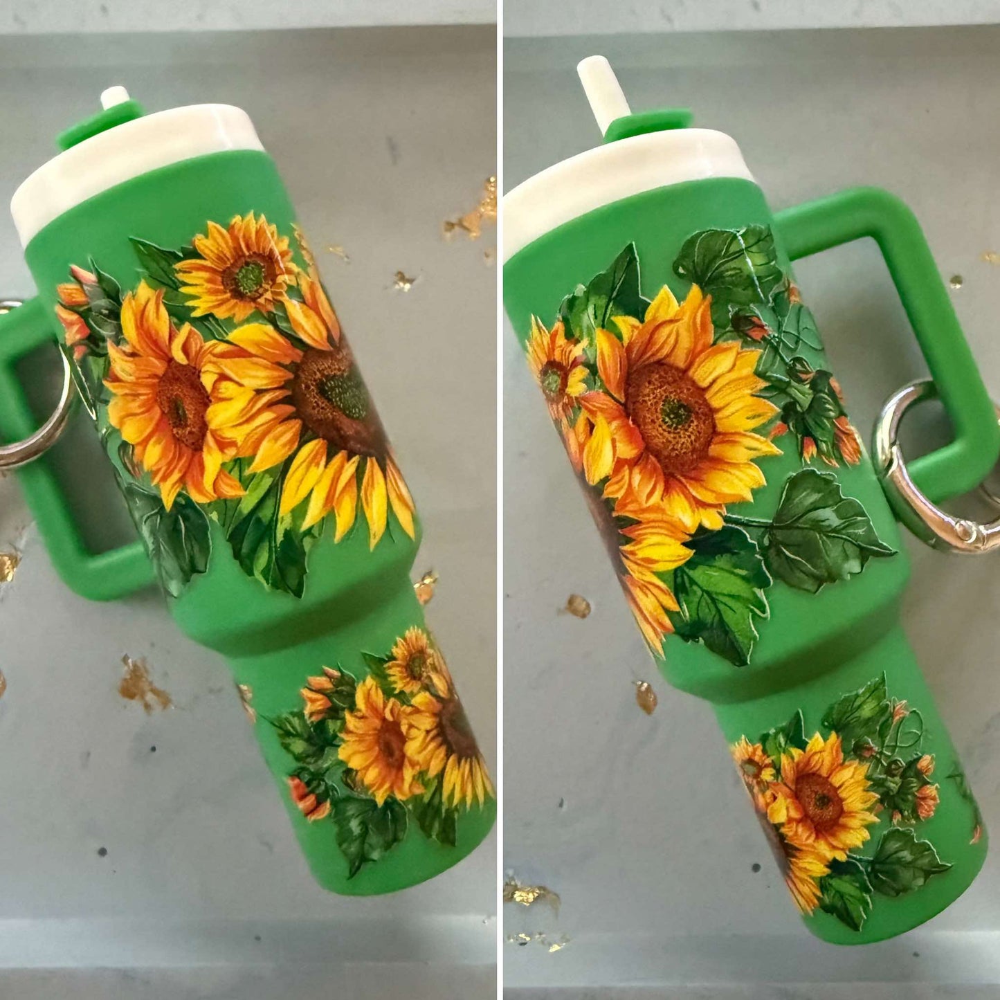 Tumbler Keychain/ Chap Stick Holder