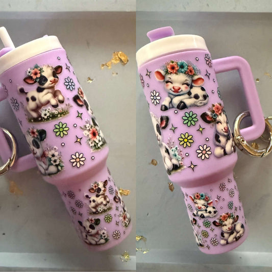 Tumbler Keychain / Chap Stick Holder