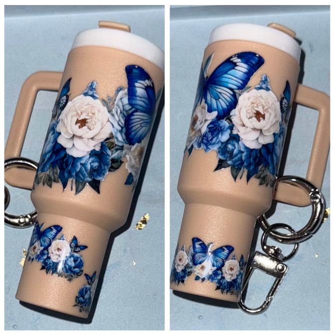 Tumbler Keychain / Chapstick Holder