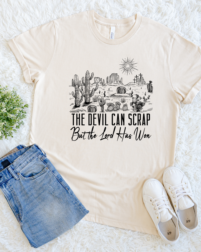 The Devil Can Scarp But the Lord Has Won