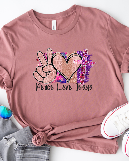 Peace Love Jesus 1