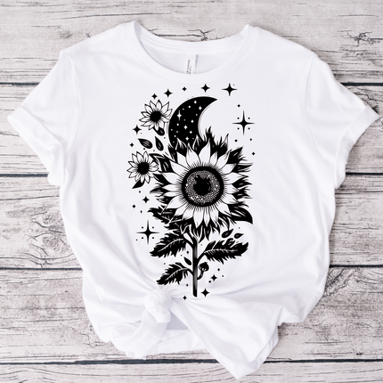 Moon and Sunflower