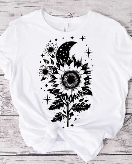Moon and Sunflower