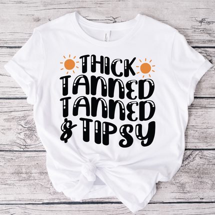 Thick Tanned Tanned & Tipsey