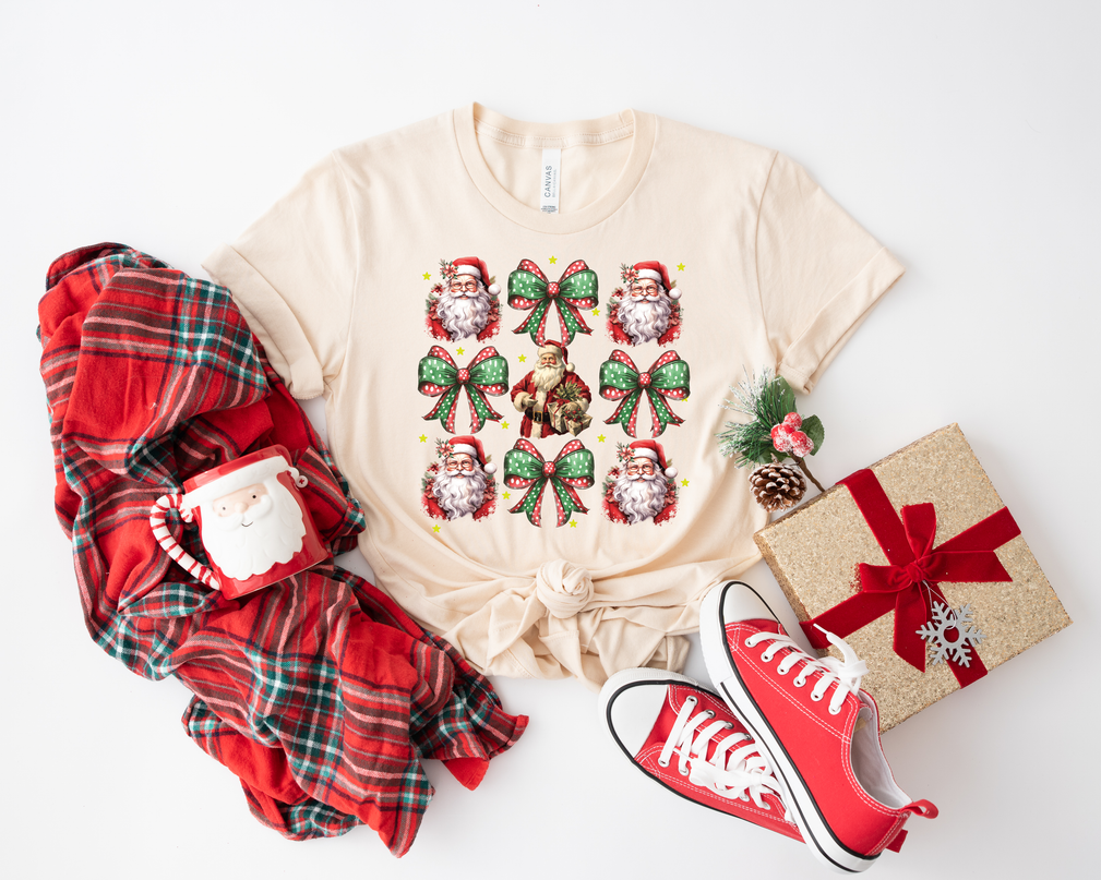 Santa and Bows