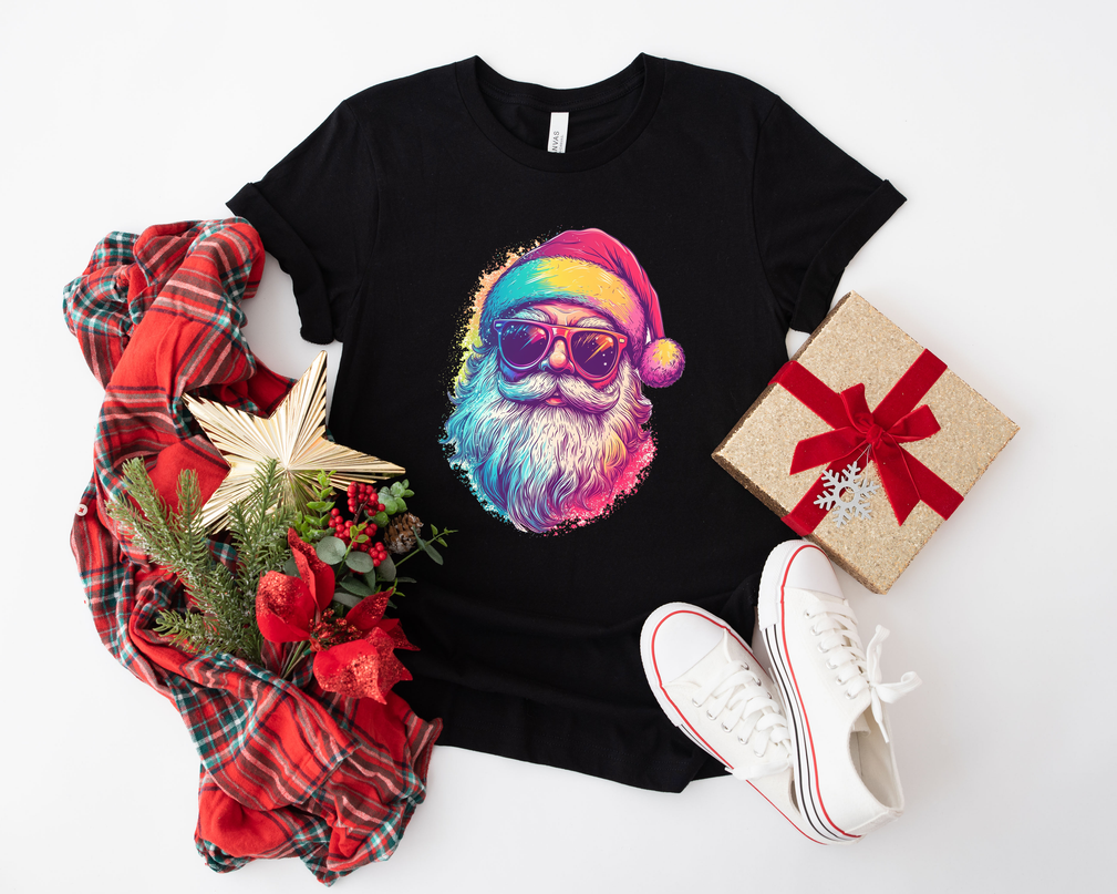 Neon Santa