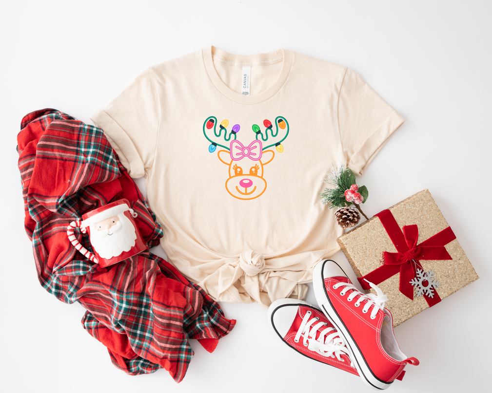 Neon Baby Reindeer