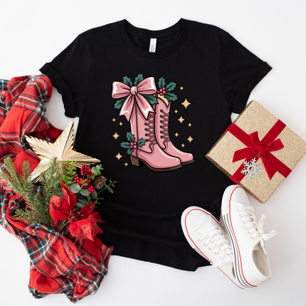 Christmas Cowgirl Boots