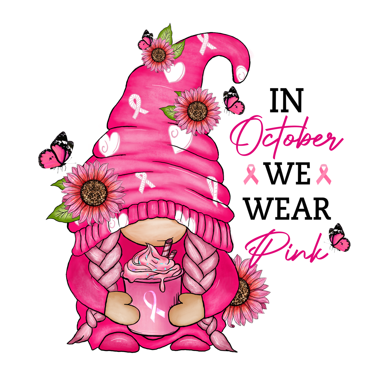 Breast Cancer Awareness PNG Bundle 1