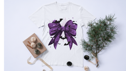 Purple Bat Bow