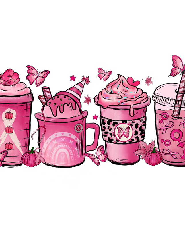Breast Cancer Awareness PNG Bundle 1