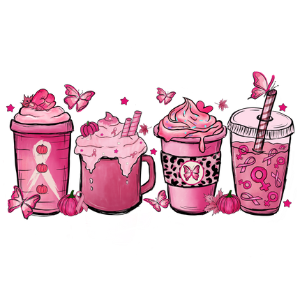 Breast Cancer Awareness PNG Bundle 1