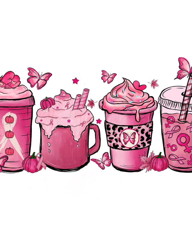 Breast Cancer Awareness PNG Bundle 1