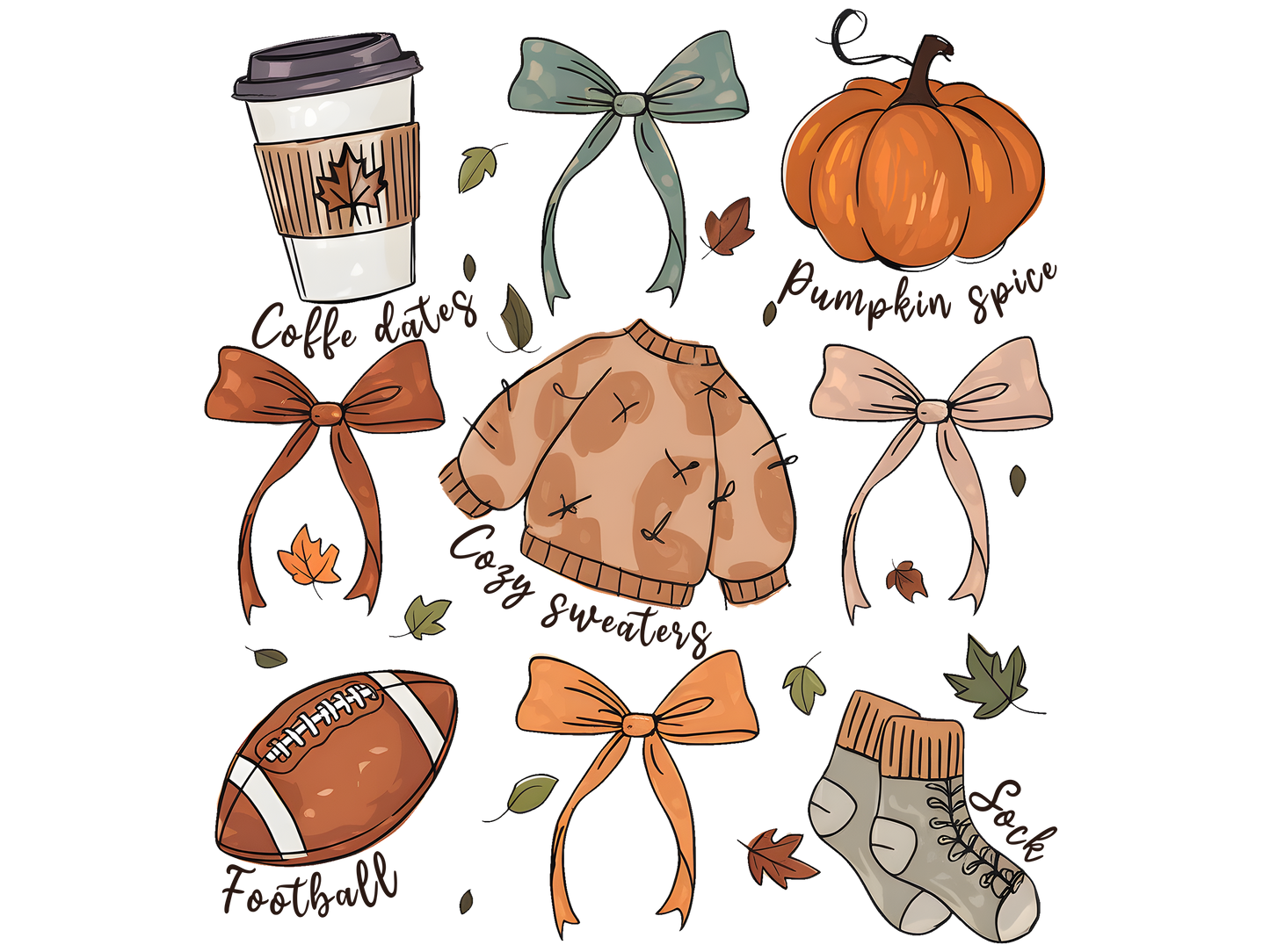 Fall PNG Bundle 1