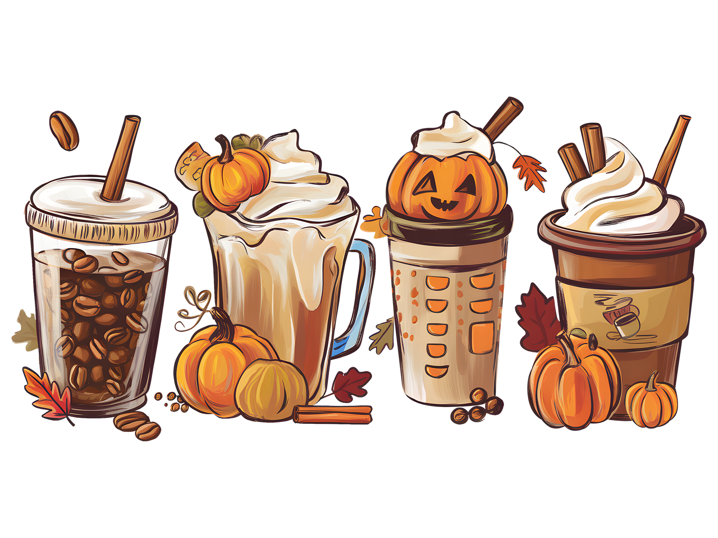 Fall PNG Bundle 5