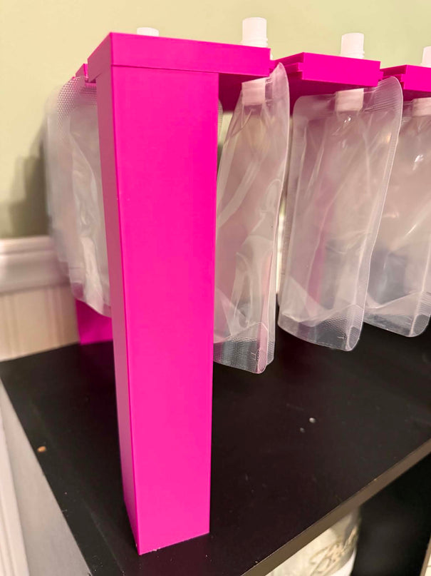 16 Slot Squeezable Wax Filling Station